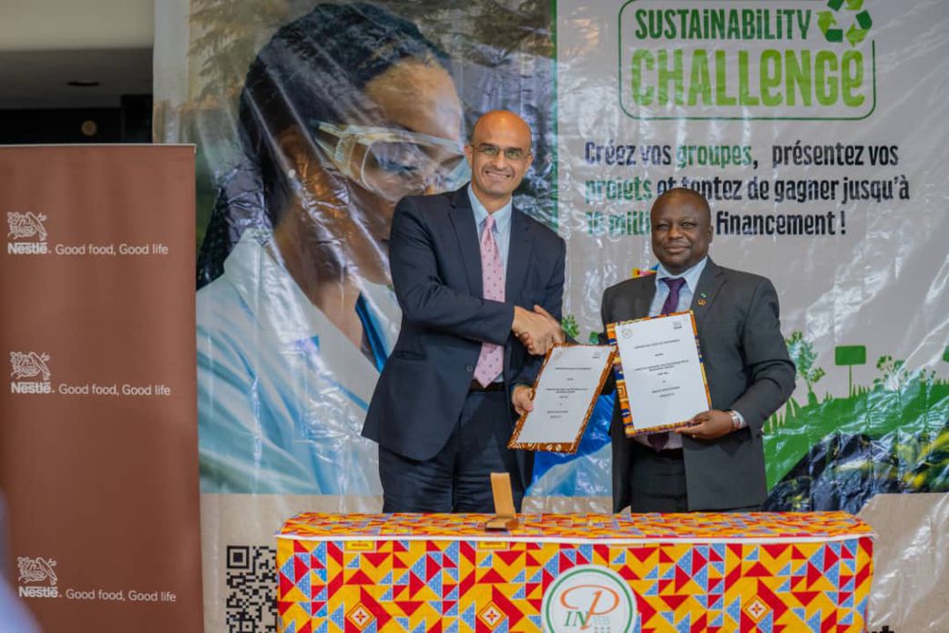 Nestlé Côte d’Ivoire et L’INP-HB lancent le Sustainability Challenge avec à la clé 10 millions de FCFA