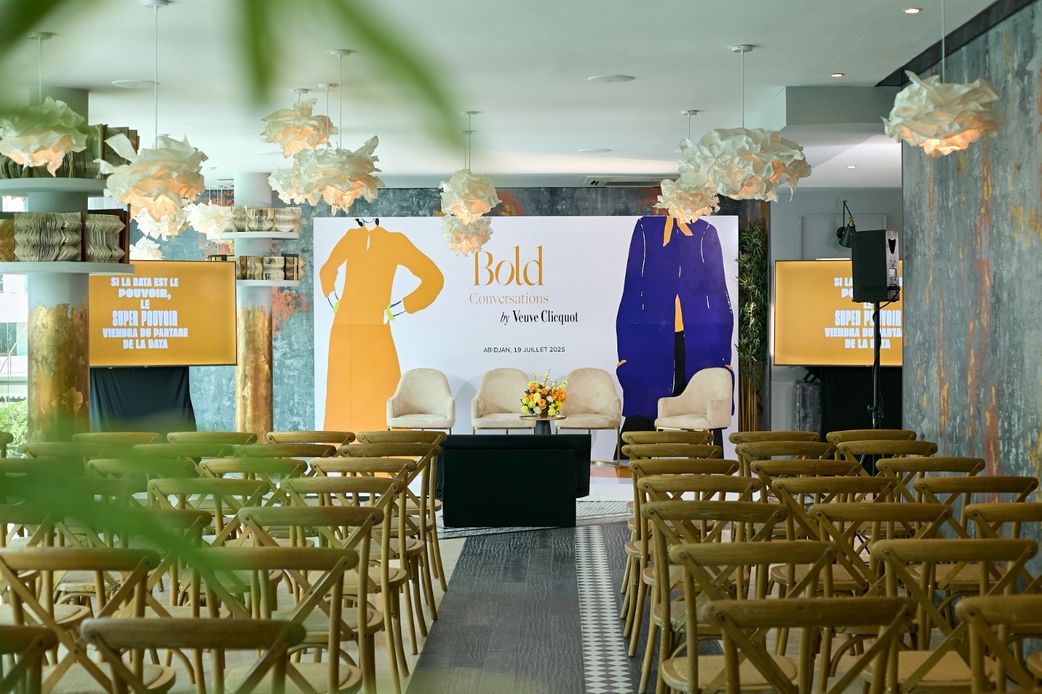 Les Bold Conversations organisées par Veuve Clicquot à Abidjan sont une source d'inspiration