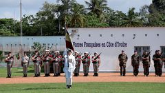 La base militaire française du 43e Bima devient "Camp Général Ouattara Thomas d’Aquin"