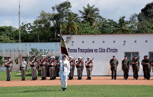 La base militaire française du 43e Bima devient "Camp Général Ouattara Thomas d’Aquin"