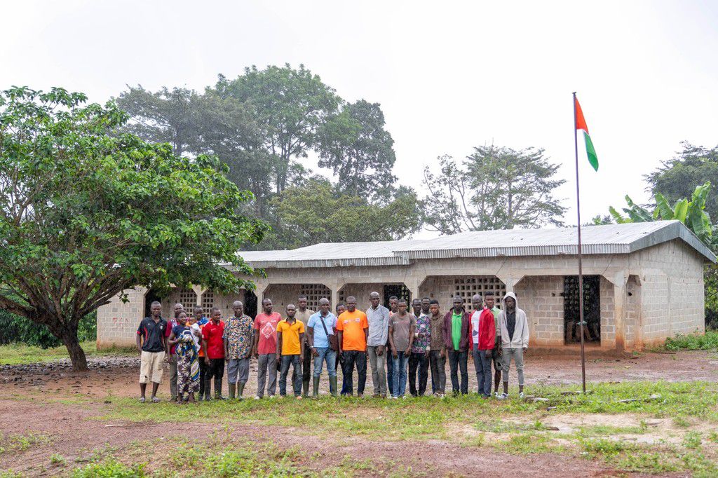 la coopérative ICAHS (Ivoirienne Coopérative Anouanzè du Haut-Sassandra)