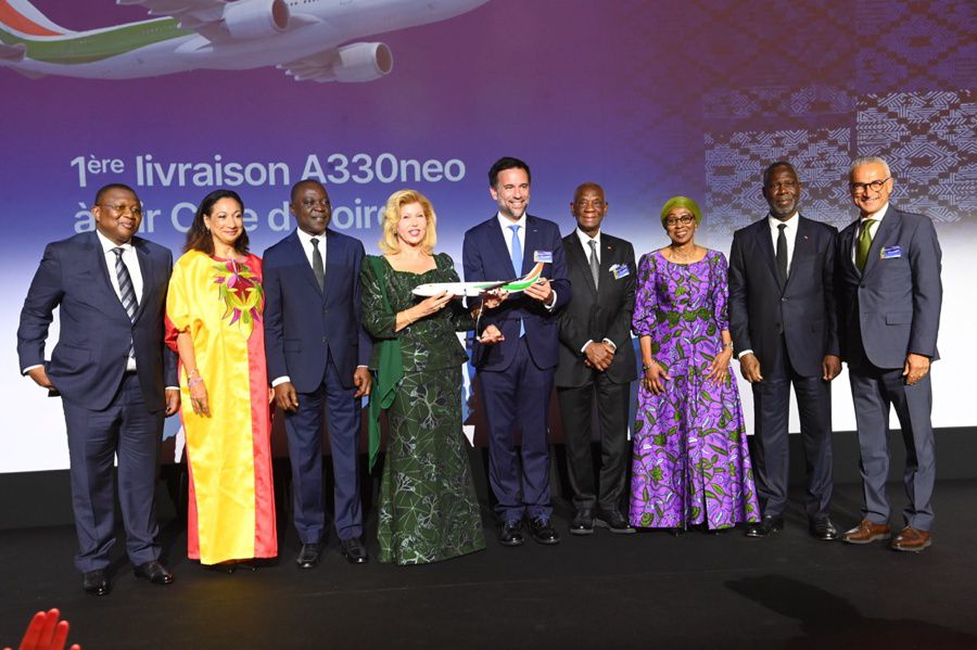 Air Côte d'Ivoire dévoile son premier Airbus A330-900neo : Une nouvelle ère pour l'aviation ivoirienne