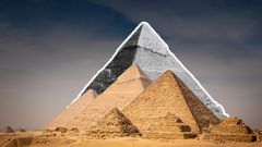 Le Grand Musée égyptien, surnommé "quatrième pyramide