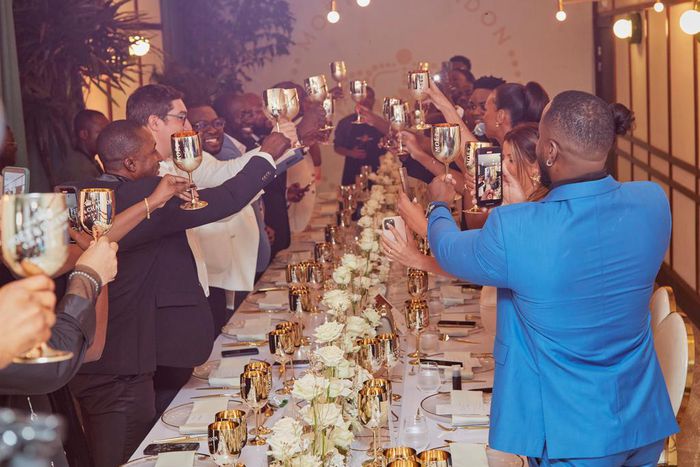 Le Grand toast Moet and Chandon en Côte d'Ivoire