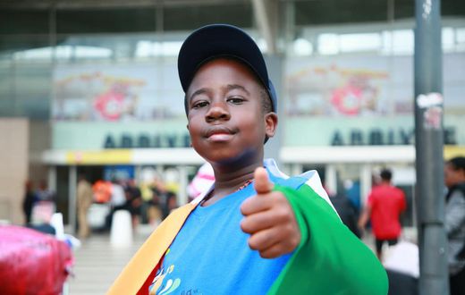 Krecoum Samuel, champion international de dictée