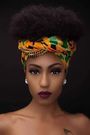 Afro accessoirisé