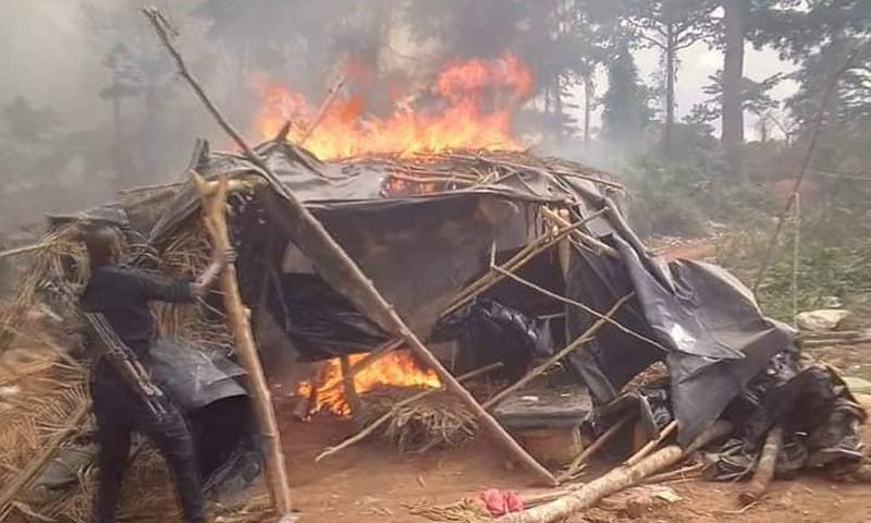 Sites d'orpaillage détruits