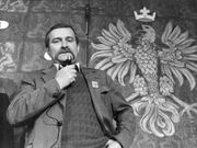 Lech Walesa en 1983.