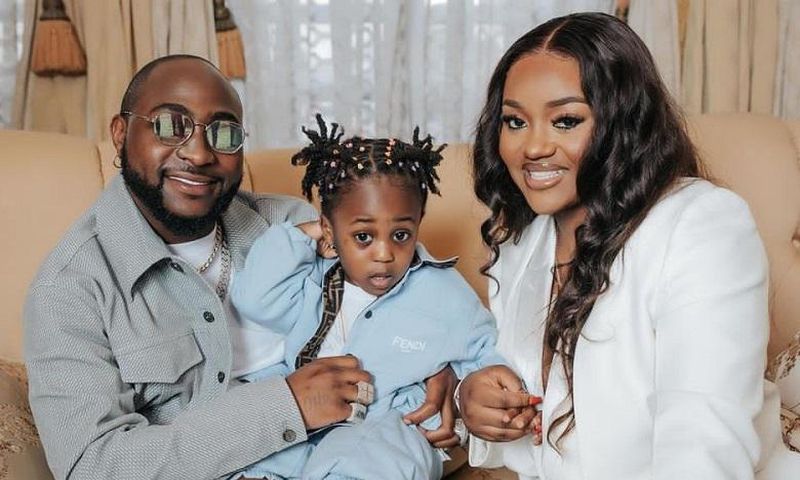 Davido, Chioma, and Ifeanyi