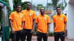 Quelques joueurs de l'équipe