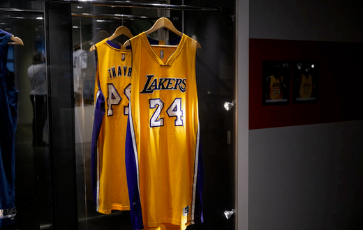 L'un des derniers maillots de Kobe Bryant