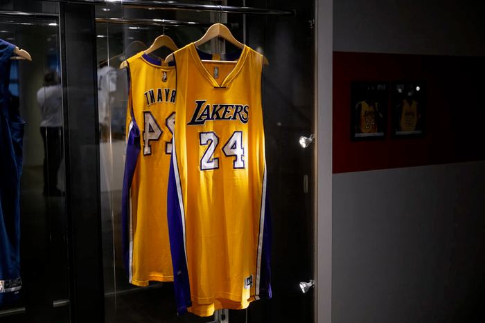 L'un des derniers maillots de Kobe Bryant