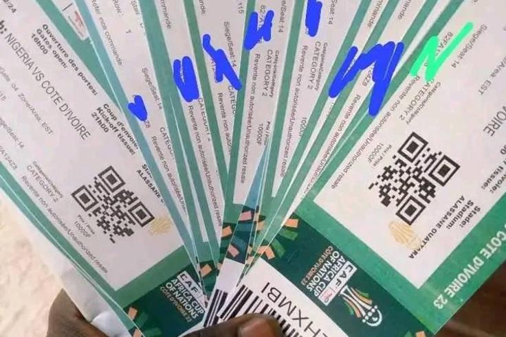 Les billets de match
