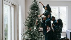 Une famille à Noel