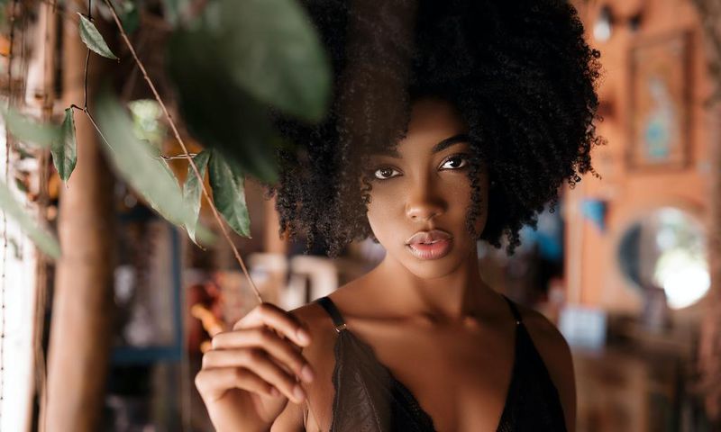 Une femme noire