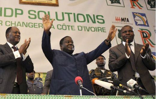 Au temps de la coalition RHDP