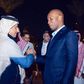 Didier Drogba et l'émir du Qatar