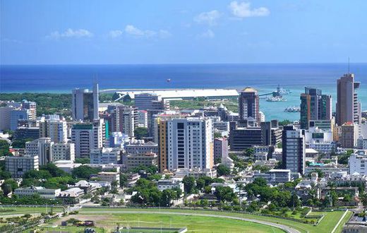 La ville de Port-Louis