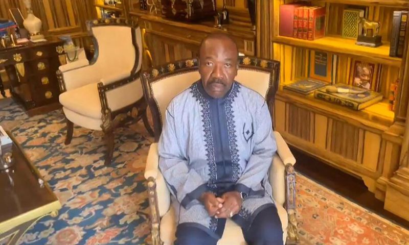 Le président du Gabon Ali Bongo Ondimba s'est exprimé dans une vidéo en anglais