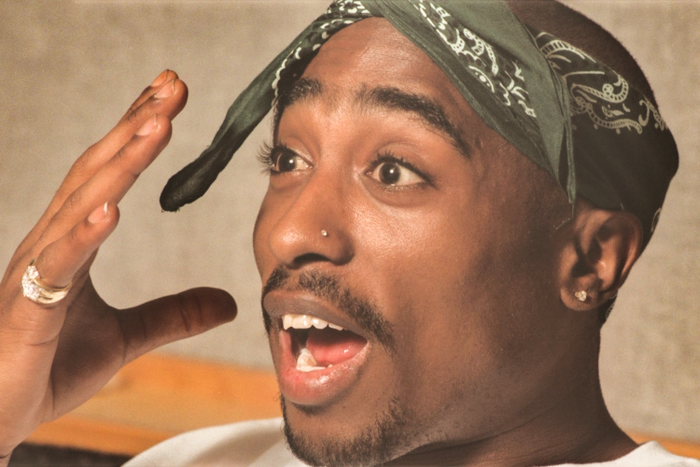 Rapper Tupac Shakur