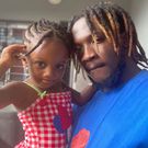 Marie-Keren et son père Ange-Freddy