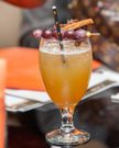 Un mocktail  au raisin