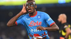 Victor Osimhen is the top scorer in Serie A this season