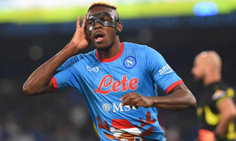 Victor Osimhen is the top scorer in Serie A this season