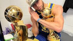 Stephen Curry, champion NBA