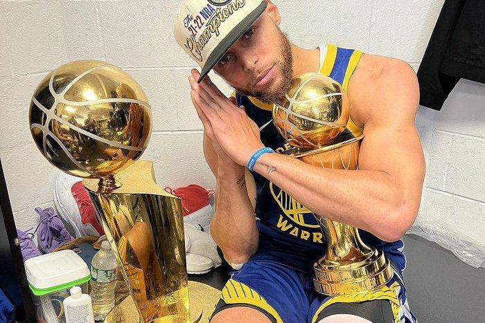 Stephen Curry, champion NBA
