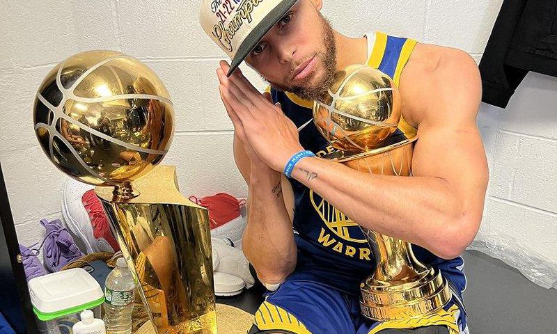 Stephen Curry, champion NBA