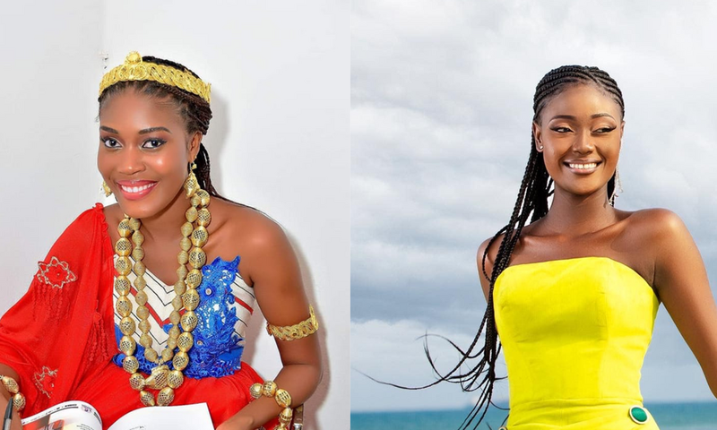 Les miss Danielle Boue et Epiphanie Lialy
