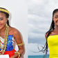 Les miss Danielle Boue et Epiphanie Lialy