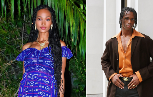 Mélie Tiacoh et Yannick Konan, mannequins ivoiriens internationaux