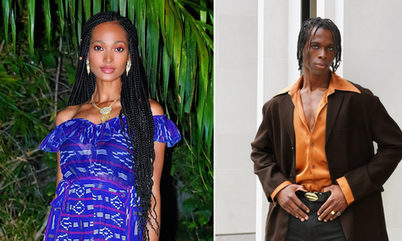 Mélie Tiacoh et Yannick Konan, mannequins ivoiriens internationaux