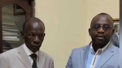 Mr Abdou Ba et Mr Souleymane Touré