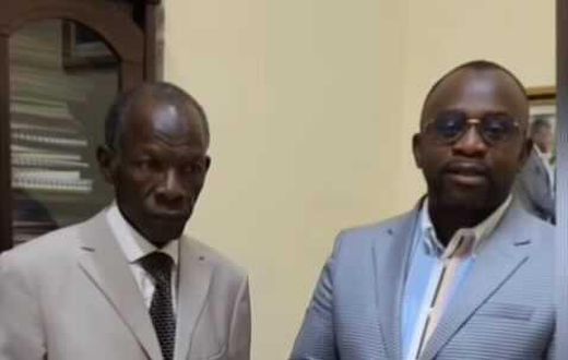 Mr Abdou Ba et Mr Souleymane Touré