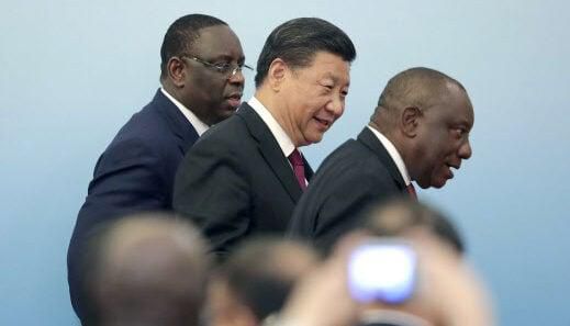 Le 3 septembre 2018, le président chinois organisait un sommet avec ses homologues africains/Lintao Zhang/Pool Photo via AP