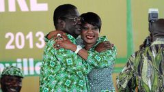 Henri Konan Bédié et Henriette Bédié