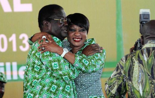 Henri Konan Bédié et Henriette Bédié