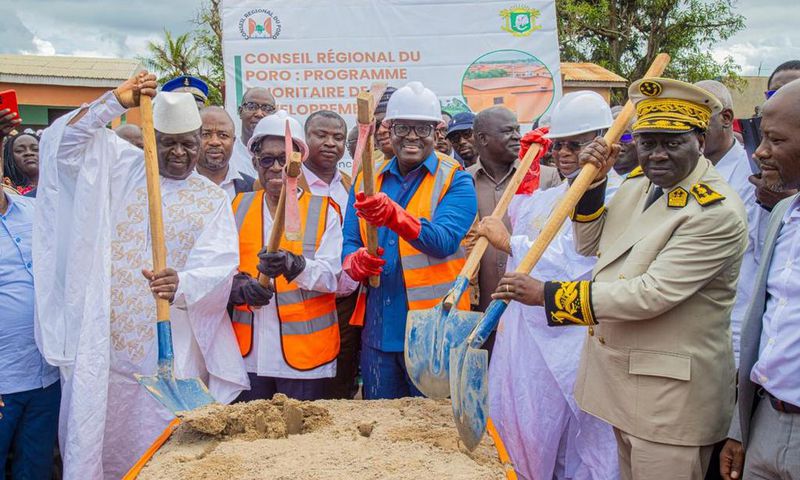 5 choses à savoir sur le programme d’investissement de 7,5 milliards FCFA dans la région du Poro