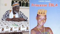 Camara Nangala et son livre Princesse Ebla