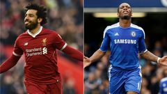 mohamed salah égale Didier drogba en ldc