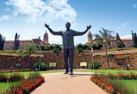 Statue de Nelson Mandela en Afrique du Sud