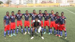 Des joueurs du Stade d'Abidjan
