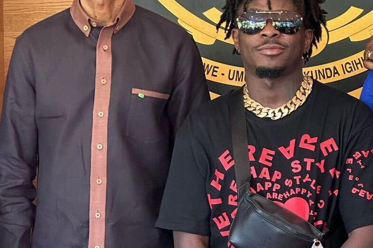 L'artiste ivoirien Didi B et le Président rwandais Paul Kagamé