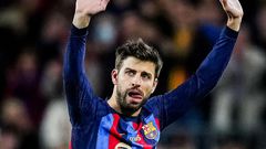 Gerard Piqué was in tears as he said goodbye to the Camp Nou