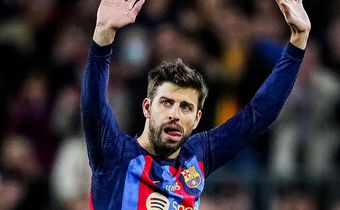 Gerard Piqué was in tears as he said goodbye to the Camp Nou