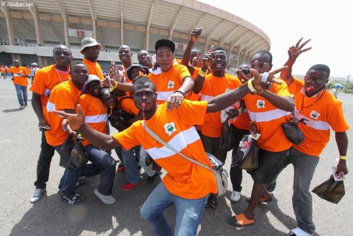 Les ivoiriens en joie