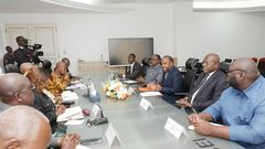 Une délégation du PPA-CI à la CEI